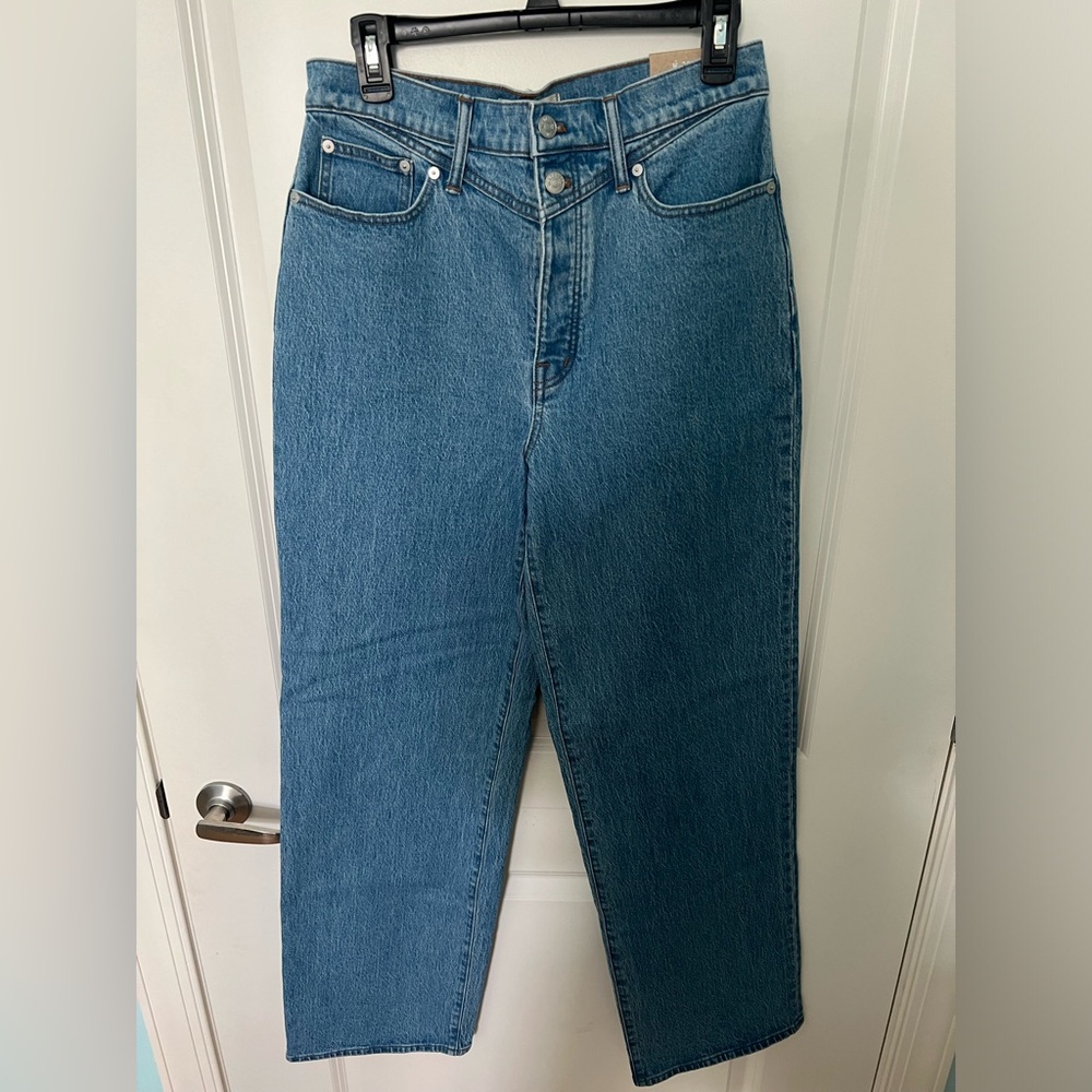 Madewell tall wide leg vintage perfect wide leg jeans